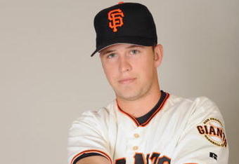 SCOTTSDALE, ARIZONA - FEBRUARY 23:  Buster Posey of the San Francisco Giants poses during photo day at Scottsdale Stadium on February 23, 2009 in Scottsdale, Arizona. (Photo by: Harry How/Getty Images)