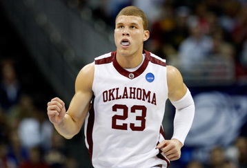 KANSAS CITY, MO - MARCH 21:  Blake Griffin #23 of the Oklahoma Sooners runs upcourt during their second round game against the Michigan Wolverines in the NCAA Division I Men's Basketball Tournament at the Sprint Center on March 21, 2009 in Kansas City, Missouri. The Sooners defeated the Wolverines 73-63.  (Photo by Jamie Squire/Getty Images)