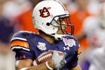 ATLANTA - DECEMBER 31:  Robert Dunn of the Auburn University Tigers returns a kick during the Chick-Fil-A Bowl on December 31, 2007 at the Georgia Dome in Atlanta, Georgia.  (Photo by Chris Graythen/Getty Images)