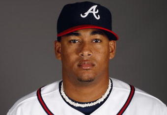 LAKE BUENA VISTA, FL - FEBRUARY 19:  Pitcher Jair Jurrjens #49 of the Atlanta Braves poses for a photo during Spring Training Photo Day on February 19, 2009 at Champions Stadium at Walt Disney World of Sports in Lake Buena Vista, Florida.  (Photo by Chris Graythen/Getty Images)