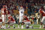 MIAMI - JANUARY 08:  Ryan Stamper #41 of the Florida Gators gets the crowd fired up during the FedEx BCS National Championship Game against the Oklahoma Sooners at Dolphin Stadium on January 8, 2009 in Miami, Florida.  (Photo by Donald Miralle/Getty Images)