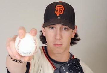 SCOTTSDALE, ARIZONA - FEBRUARY 23: Tim Lincecum of the San Francisco Giants poses during photo day at Scottsdale Stadium on February 23, 2009 in Scottsdale, Arizona. (Photo by: Harry How/Getty Images)