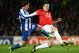 MANCHESTER, UNITED KINGDOM - APRIL 07: Cristian Rodriguez of FC Porto challenges Michael Carrick of Manchester United during the UEFA Champions League Quarter Final First Leg match between Manchester United and FC Porto at Old Trafford on April 7, 2009 in Manchester, England. (Photo by Alex Livesey/Getty Images)