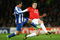 MANCHESTER, UNITED KINGDOM - APRIL 07:  Cristian Rodriguez of FC Porto challenges Michael Carrick of Manchester United during the UEFA Champions League Quarter Final First Leg match between Manchester United and FC Porto at Old Trafford on April 7, 2009 in Manchester, England. (Photo by Alex Livesey/Getty Images)