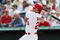JUPITER, FL - FEBRUARY 25:  Colby Rasmus #28 of the St. Louis Cardinals bats against the Florida Marlins during a spring training game at Roger Dean Stadium on February 25, 2009 in Jupiter, Florida. The Marlins and the Mets played to a 5-5 tie in 10 innings.  (Photo by Doug Benc/Getty Images)