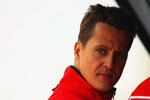 29 Jan 2002:  Ferrari driver Michael Schumacher of Germany during the Formula One Grand Prix testing at the Circuit De Catalunya in Barcelona, Spain. DIGITAL IMAGE \ Mandatory Credit: Mark Thompson/Getty Images