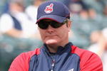 TEMPE, AZ - MARCH 08:  Manager Eric Wedge of the Cleveland Indians stands on the field during the spring training game against the Oakland Athletics at Phoenix Municipal Stadium on March 8, 2009 in Tempe, Arizona. The A's defeated the Indians 8-5.  (Photo by Christian Petersen/Getty Images)