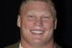 NEW YORK - MARCH 18: World Wrestling Entertainment Wrestler Brock Lesnar attends a media conference announcing the all-star lineup of WWE WrestleMania XIX at ESPN Zone in Times Square March 18, 2003 in New York City. (Photo by Mark Mainz/Getty Images)