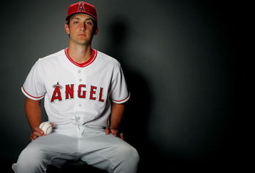 TEMPE, AZ - FEBRUARY 22:  Nick Adenhart #90 of the Los Angeles Angels of Anaheim poses for a portrait during photo day at Tempe Diablo Stadium February 22, 2008 in Tempe, Arizona .  (Photo by Matthew Stockman/Getty Images)