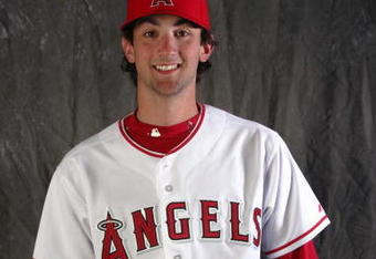 PEORIA, AZ - FEBRUARY 23:  Nick Adenhart #90 poses during the Los Angeles Angels of Anaheim photo day at Tempe Diablo Stadium on February 23, 2006 in Tempe, Arizona.  (Photo by Stephen Dunn /Getty Images)