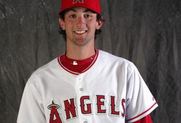 PEORIA, AZ - FEBRUARY 23:  Nick Adenhart #90 poses during the Los Angeles Angels of Anaheim photo day at Tempe Diablo Stadium on February 23, 2006 in Tempe, Arizona.  (Photo by Stephen Dunn /Getty Images)