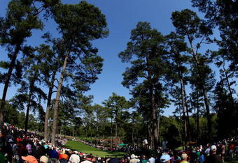 AUGUSTA, GA - APRIL 08:  A general view of the seventh hole seen during the Par 3 Contest prior to the 2009 Masters Tournament at Augusta National Golf Club on April 8, 2009 in Augusta, Georgia.  (Photo by Andrew Redington/Getty Images)