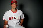 TEMPE, AZ - FEBRUARY 22:  Nick Adenhart #90 of the Los Angeles Angels of Anaheim poses for a portrait during photo day at Tempe Diablo Stadium February 22, 2008 in Tempe, Arizona.   (Photo by Matthew Stockman/Getty Images)