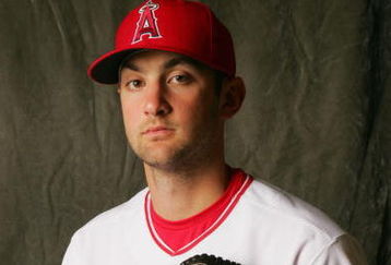 TEMPE, AZ - FEBRUARY 22:  Pitch Nick Adenhart #90 of the Los Angeles Angels of Anaheim poses during Photo Day on February 22, 2007 at Tempe Diablo Stadium in Tempe Arizona.  (Photo by Stephen Dunn/Getty Images)