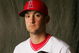 TEMPE, AZ - FEBRUARY 22: Pitch Nick Adenhart #90 of the Los Angeles Angels of Anaheim poses during Photo Day on February 22, 2007 at Tempe Diablo Stadium in Tempe Arizona. (Photo by Stephen Dunn/Getty Images)