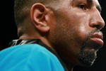 TAMPA, FL - DECEMBER 2:  Winky Wright looks on against Ike Quartey after a middleweight fight at the St. Pete Times Forum on December 2, 2006 in Tampa, Florida.  Wright won by unanimous decision.  (Photo by Doug Benc/Getty Images)