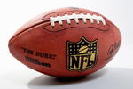 NEW YORK - MARCH 11: The Official NFL Ball is seen on March 11, 2009 in New York City, New York.  (Photo by Nick Laham/Getty Images)