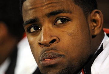 NORMAN, OK - NOVEMBER 22:  Wide receiver Michael Crabtree #5 of the Texas Tech Red Raiders on the sidelines during a 65-21 loss against the Oklahoma Sooners at Memorial Stadium on November 22, 2008 in Norman, Oklahoma.  (Photo by Ronald Martinez/Getty Images)