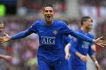 SUNDERLAND, ENGLAND - APRIL 11:  Federico Macheda of Manchester United celebrates scoring his team's second goal during the Barclays Premier League match between Sunderland and Manchester United at The Stadium of Light on April 11, 2009 in Sunderland, England.  (Photo by Alex Livesey/Getty Images)