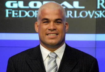 NEW YORK - JANUARY 20:  MMA fighter and former UFC light heavyweight champion Tito Ortiz rings the NASDAQ opening bell at NASDAQ in Times Square on January 20, 2009 in New York City.  (Photo by Joe Corrigan/Getty Images)
