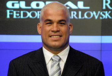 NEW YORK - JANUARY 20:  MMA fighter and former UFC light heavyweight champion Tito Ortiz rings the NASDAQ opening bell at NASDAQ in Times Square on January 20, 2009 in New York City.  (Photo by Joe Corrigan/Getty Images)
