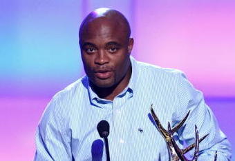 CULVER CITY, CA - MAY 30:  UFC fighter Anderson Silva accepts the 'Most Dangerous Man' award onstage during the taping of Spike TV's 2nd Annual 'Guys Choice' Awards held at Sony Studios on May 30, 2008 in Culver City, California.  The show airs on June 22, 2008 at 10PM ET/PT on Spike TV.  (Photo by Alberto E. Rodriguez/Getty Images)