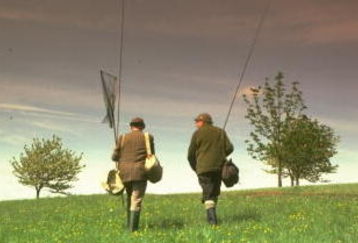Aug 1980:  Tranquility for Britains Fly-Fishing team at Lake Blagdon, Somerset, England. \ Mandatory Credit: Adrian Murrell /Allsport