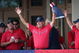 LOUISVILLE, KY - SEPTEMBER 21:  Kenny Perry of the USA team celebrates the USA 16 1/2 - 11 1/2 victory on the final day of the 2008 Ryder Cup at Valhalla Golf Club on September 21, 2008 in Louisville, Kentucky.  (Photo by Ross Kinnaird/Getty Images)