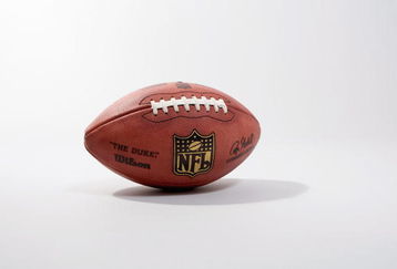 NEW YORK - MARCH 11: The Official NFL Ball is seen on March 11, 2009 in New York City, New York.  (Photo by Nick Laham/Getty Images)