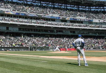 CHICAGO - APRIL 7:  A general view of the stadium taken during the Opening Day game between the Chicago White Sox and the Kansas City Royals on April 7, 2009 at U.S. Cellular Field in Chicago, Illinois. (Photo by Jonathan Daniel/Getty Images)