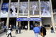 KANSAS CITY, MO - APRIL 10:  Fan enter renovated Kauffman stadium during opening day festivities prior to the New York Yankees against the Kansas City Royals at Kauffman Stadium on April 10, 2009 in Kansas City, Missouri. (Photo by G. Newman Lowrance/Getty Images)