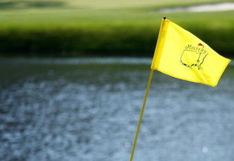 AUGUSTA, GA - APRIL 08:  Emil Kjeldsen, son of Soren Kjeldsen of Denmark waits on the ninth green during the Par 3 Contest prior to the 2009 Masters Tournament at Augusta National Golf Club on April 8, 2009 in Augusta, Georgia.  (Photo by Andrew Redington/Getty Images)
