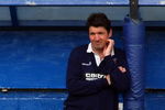 LUTON, ENGLAND - APRIL 13:  Luton Town manager Mick Harford looks on during the Coca-Cola league two match between Luton Town and Chesterfield at Kenilworth Road on April 13, 2009 in Luton, England.  (Photo by Clive Rose/Getty Images)