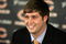LAKE FOREST, IL - APRIL 3: Jay Cutler of the Chicago Bears is all smiles after being announced as their new quarterback during a press conference on April 3, 2009 at Halas Hall in Lake Forest, Illinois. (Photo by Jim Prisching/Getty Images)