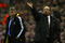 LIVERPOOL, ENGLAND - APRIL 08:  Liverpool Manager Rafael Benitez gestures as Chelsea Caretaker Manager Guus Hiddink looks on during the UEFA Champions League Quarter Final First Leg match between Liverpool and Chelsea at Anfield on April 8, 2009 in Liverpool, England.  (Photo by Clive Rose/Getty Images)