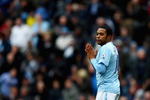 MANCHESTER, UNITED KINGDOM - MARCH 22:  Robinho of Manchester City looks on after he misses a penalty during the FA Barclays Premier League match between Manchester City and Sunderland at the City of Manchester Stadium on March 22, 2009 in Manchester, England.  (Photo by Jamie McDonald/Getty Images)