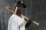 BRADENTON, FL - FEBRUARY 22: Nyjer Morgan #3 of the Pittsburgh Pirates poses during photo day at the Pirates spring training complex on February 22, 2009 in Bradenton, Florida. (Photo by Rob Tringali/Getty Images)