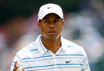 AUGUSTA, GA - APRIL 11:  Tiger Woods walks off the sixth green during the third round of the 2009 Masters Tournament at Augusta National Golf Club on April 11, 2009 in Augusta, Georgia.  (Photo by Jamie Squire/Getty Images)