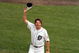 27 Sep 1999: Mark Fidrych waves to the crowd during the last game played at the Tiger Stadium against the Kansas City Royals in Detroit, Michigan. The Tigers defeated the Royals 8-2. Mandatory Credit: Ezra O. Shaw /Allsport