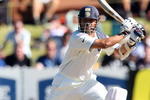 WELLINGTON, NEW ZEALAND - APRIL 03:  Sachin Tendulkar of India bats during day one of the Third Test match between New Zealand and India at the Basin Reserve on April 3, 2009 in Wellington, New Zealand.  (Photo by Marty Melville/Getty Images)