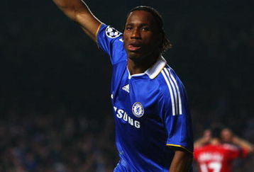LONDON - APRIL 14:  Didier Drogba of Chelsea celebrates the own goal scored by Pepe Reina of Liverpool during the UEFA Champions League Quarter Final Second Leg match between Chelsea and Liverpool at Stamford Bridge on April 14, 2009 in London, England.  (Photo by Jamie McDonald/Getty Images)