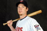 FORT MYERS, FL - FEBRUARY 23: Joe Crede #24 of the Minnesota Twins poses during photo day at the Twins spring training complex on February 23, 2008 in Fort Myers, Florida. (Photo by Rob Tringali/Getty Images)