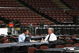 OTTAWA, ON - JUNE 20:  Anaheim Ducks general manager Brian Burke (R) talks with Dave Nonis before the 2008 NHL Entry Draft at Scotiabank Place on June 20, 2008 in Ottawa, Ontario, Canada.  (Photo by Bruce Bennett/Getty Images)