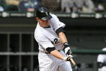 CHICAGO - APRIL 09:  Brian Anderson #32 of the Chicago White Sox bats against the Kansas City Roayls at U.S. Cellular Field on April 9, 2009 in Chicago, Illinois. The Royals won 2-1. (Photo by Jonathan Daniel/Getty Images)