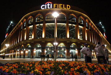 NEW YORK - APRIL 13:  Citi Field is seen after the New York Mets lost 6-5 to the San Diego Padres on April 13, 2009 in the Flushing neighborhood of the Queens borough of New York City.This is the first regular season MLB game being played at the new venue which replaced Shea Stadium as the Mets home field.  (Photo by Jim McIsaac/Getty Images)
