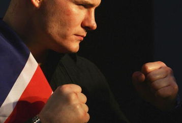 MANCHESTER, UNITED KINGDOM - FEBRUARY 23:  British Ultimate Fighting Champion Michael Bisping poses for photographs during the photocall to announce the arrival of Ultimate Fighting Championship bouts in the UK. 23 February, 2007, Manchester, England. Ultimate fighting, a mixture of martial arts is claimed to be one of the world's fastest growing sports and the largest championship in Britain is to be staged at Manchester's MEN arena on 21st April.  (Photo by Christopher Furlong/Getty Images)