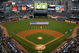 NEW YORK - APRIL 03: A general view of Yankee Stadium during the playing of the National Anthem before the New York Yankees game against the Chicago Cubs at Yankee Stadium on April 3, 2009 in the Bronx borough of New York City. Today's exhibition game is the first game to played in the new Yankee Stadium. (Photo by Ezra Shaw/Getty Images)