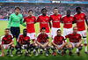 LONDON, ENGLAND - APRIL 15:  Arsenal line up before the UEFA Champions League Quarter-Final Second Leg match between Arsenal and Villarreal at the Emirates Stadium on April 15, 2009 in London, England.  (Photo by Hamish Blair/Getty Images)
