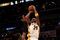 LOS ANGELES, CA - APRIL 12:  Kobe Bryant #24 of the Los Angeles Lakers shoots over O.J. Mayo #32 of the Memphis Grizzlies on April 12, 2009 at Staples Center in Los Angeles, California.   NOTE TO USER: User expressly acknowledges and agrees that, by downloading and/or using this Photograph, user is consenting to the terms and conditions of the Getty Images License Agreement.  (Photo by Stephen Dunn/Getty Images)