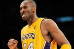 LOS ANGELES, CA - APRIL 09:  Kobe Bryant #24 of the Los Angeles Lakers reacts after defeating the the Denver Nuggets, 116-102, at Staples Center on April 9, 2009 in Los Angeles , California.  (Photo by Kevork Djansezian/Getty Images) NOTE TO USER: User expressly acknowledges and agrees that, by downloading and/or using this Photograph, user is consenting to the terms and conditions of the Getty Images License Agreement.  